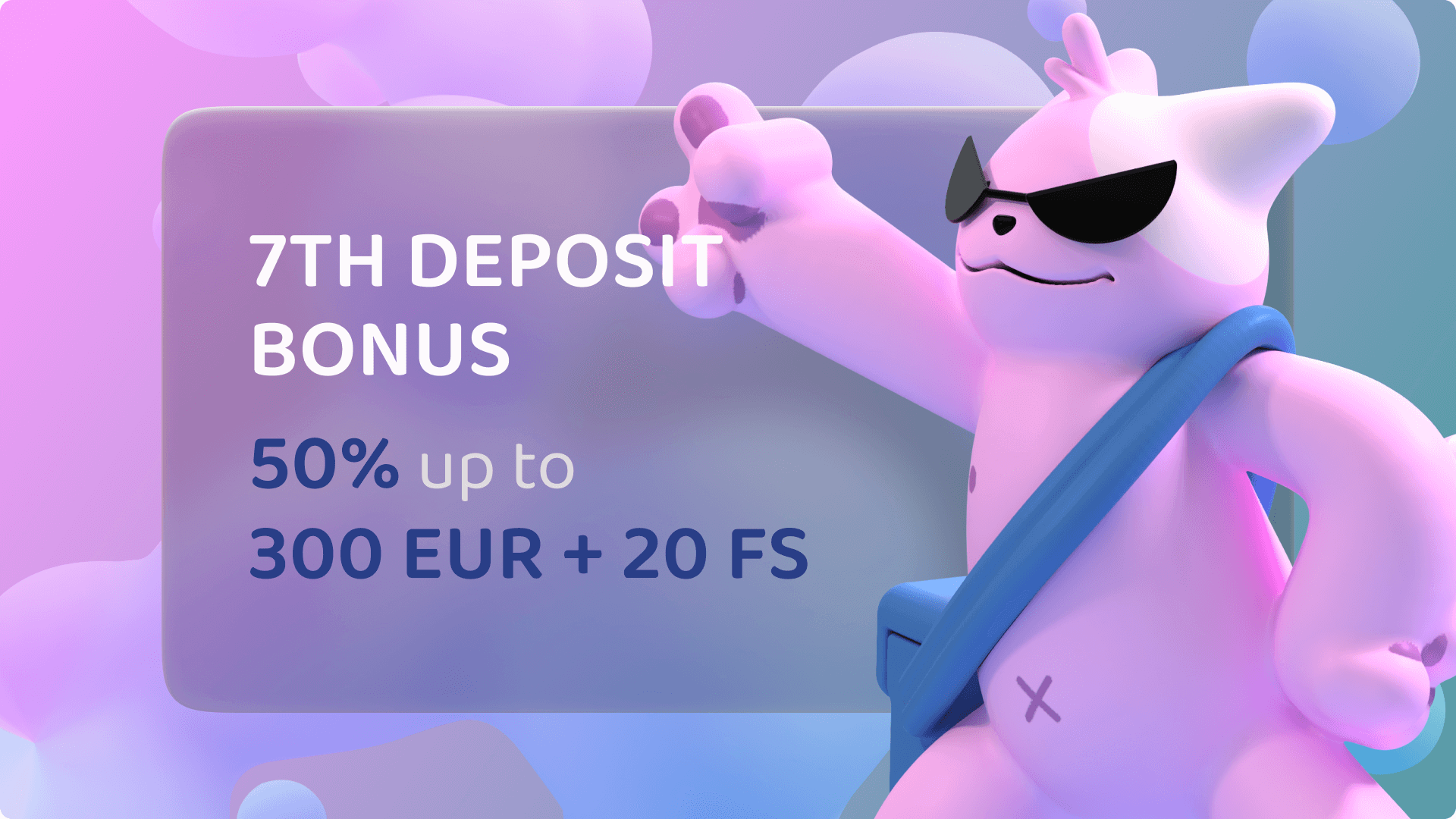 50% 7TH DEPOSIT BONUS