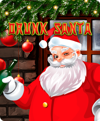 Drunk santa