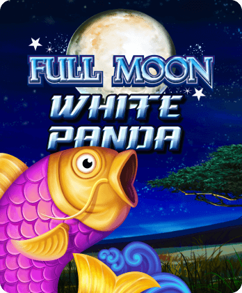 Full Moon White Panda